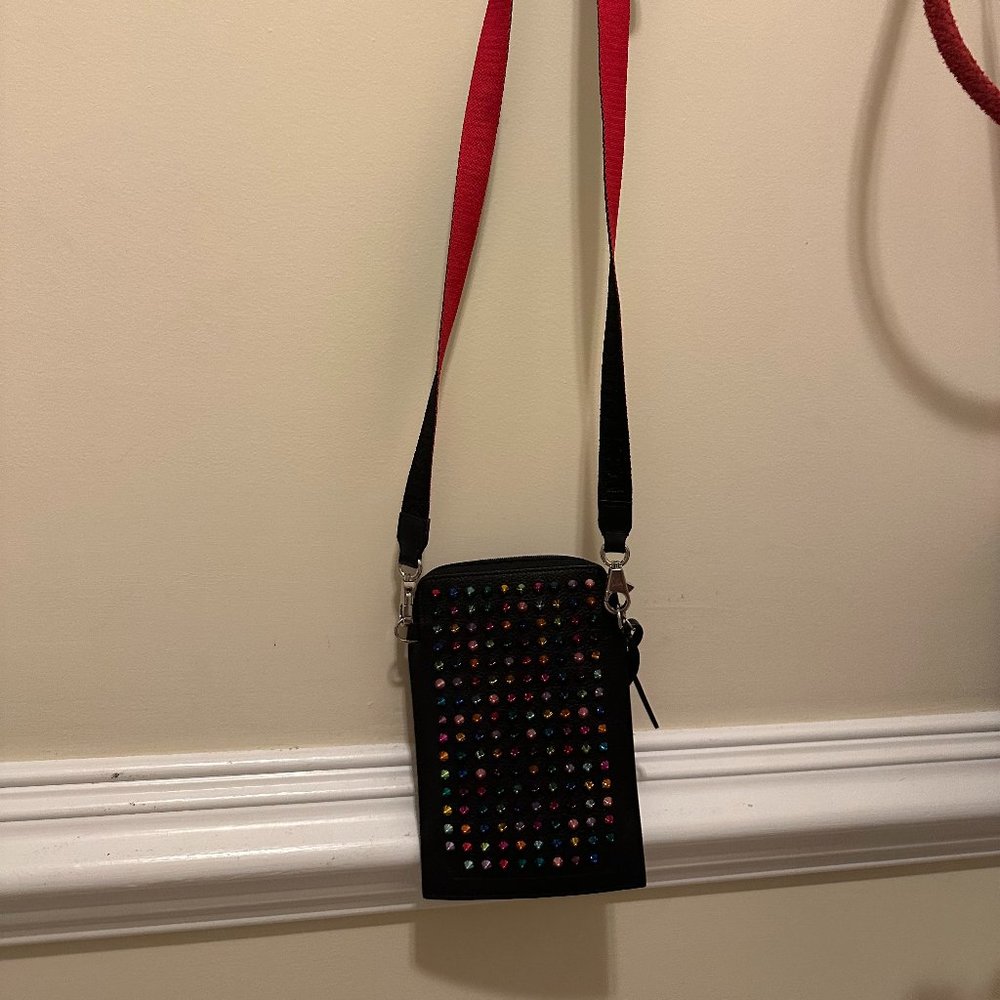 Christian Louboutin Loubilab Studded Leather Crossbody